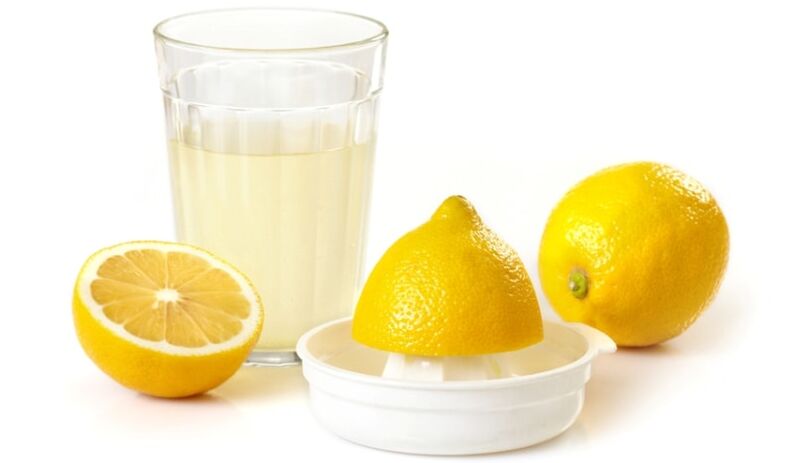 Zitronensaft von Parasiten